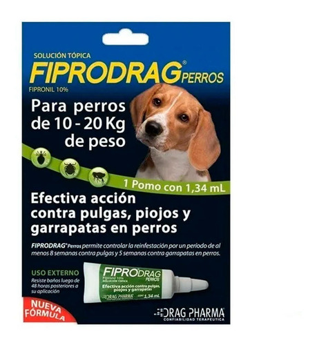 Fiprodrag Perro 10 20 KG