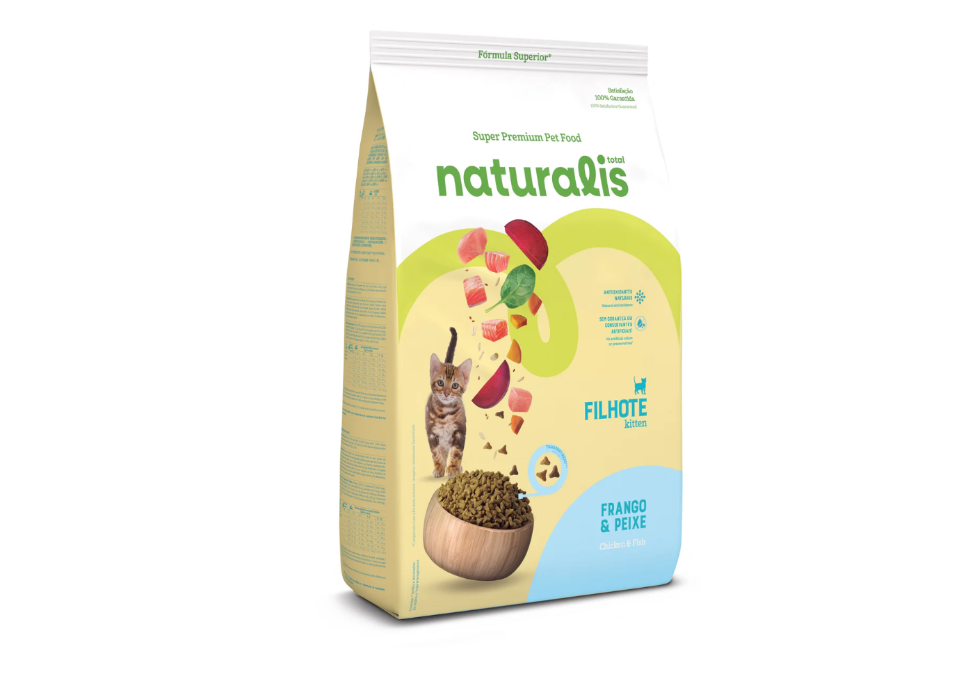 Alimento Naturalis para Gatitos Pollo y Pescado 1.5kg