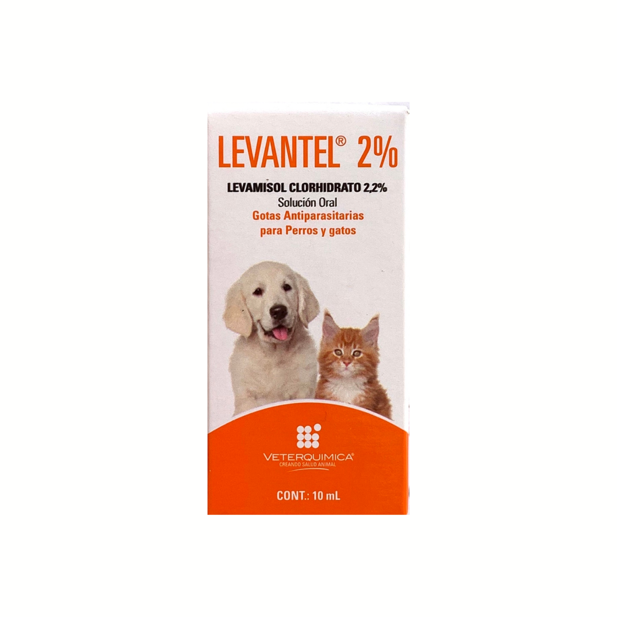 Levantel Antiparasitario En Gotas 10Ml