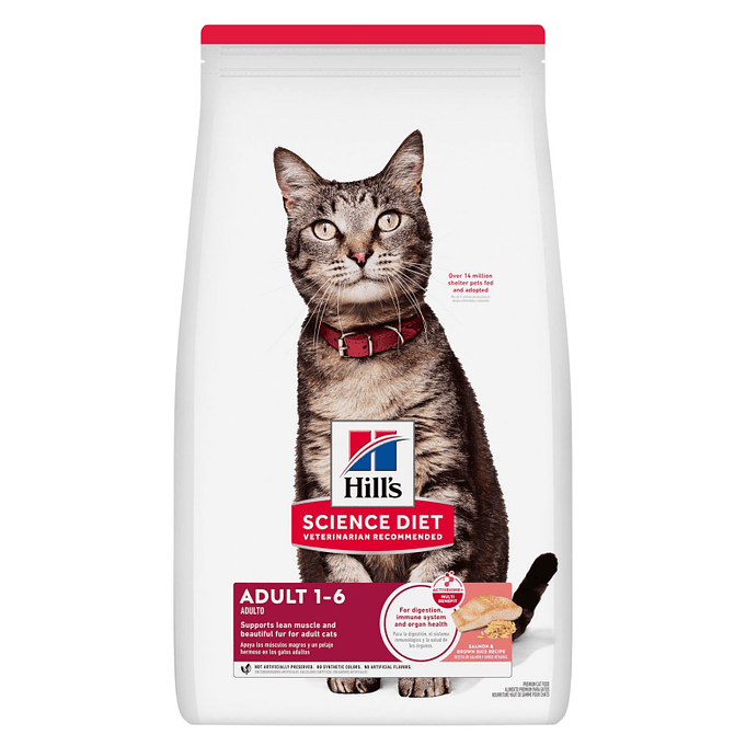 Alimento Para Gato Adulto Salmón 1-6 Años- Hill´s- 2,9kg 1