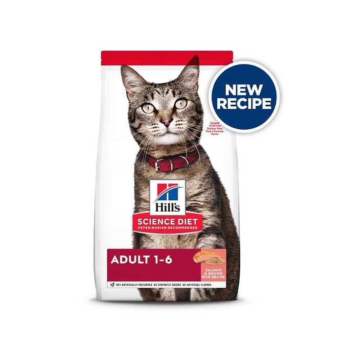 Alimento Para Gato Adulto Salmón 1-6 Años- Hill´s- 2,9kg 2
