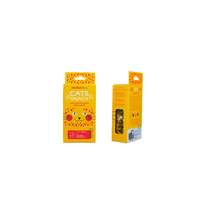 Galletas Cats Snacks Con Hierba Gatera Salmon con Pollo- Snack para Gato 2