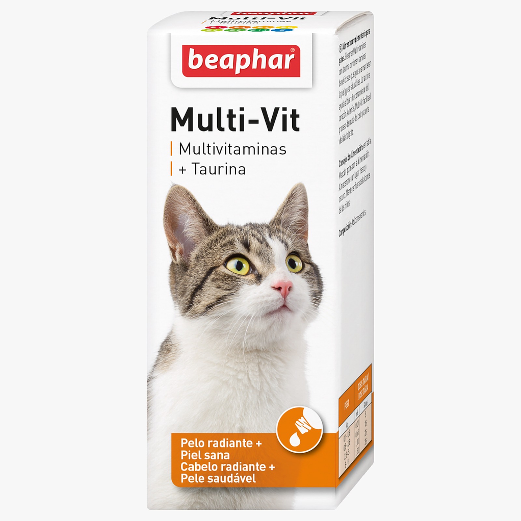  Laveta Gatos Multivitamina Taurina -50ml-Beaphar 4