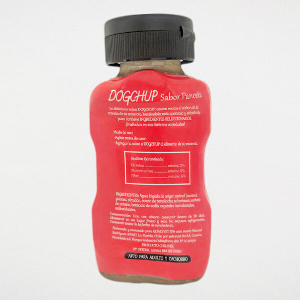Salsa Dogchup De Panceta Para Perros 350ml 2