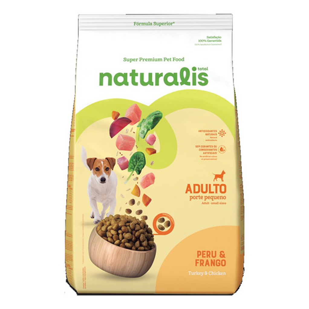 Naturalis Alimento Perro Raza Pequeña Pollo/pavo  2.5Kg 1