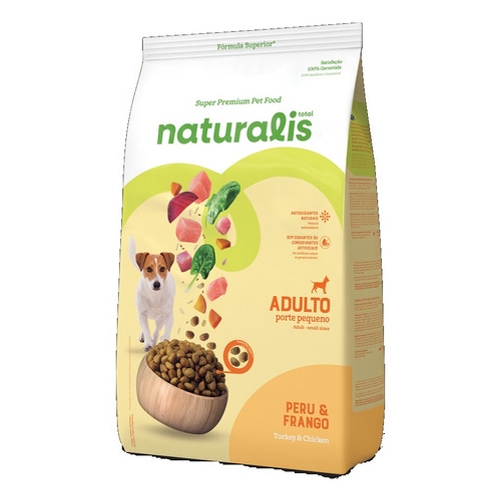 Naturalis Alimento Perro Raza Pequeña Pollo/pavo  2.5Kg 2