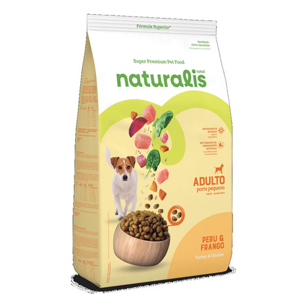 Naturalis Alimento Perro Raza Pequeña Pollo/pavo  2.5Kg 3