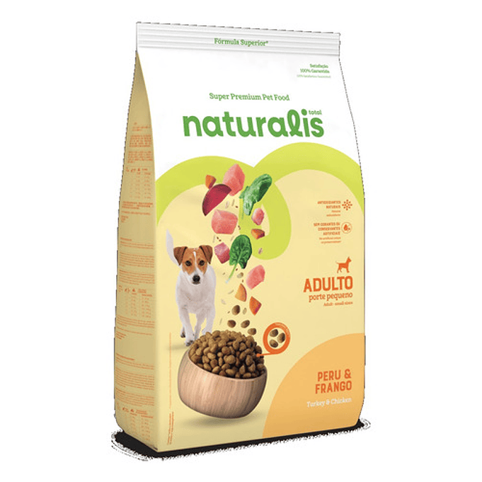 Naturalis Alimento Perro Raza Pequeña Pollo/pavo  2.5Kg 3