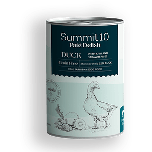 Alimento Summit 10 Para Perro De Pato Con Kiwi Y Fresa 400gr