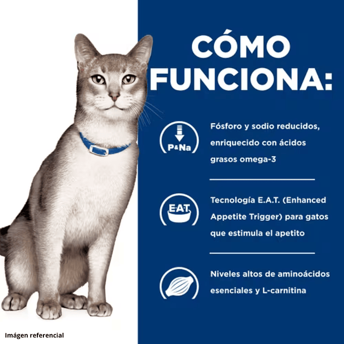 Alimento Hills Kidney Care para Gato K/D 1.8 Kg 3