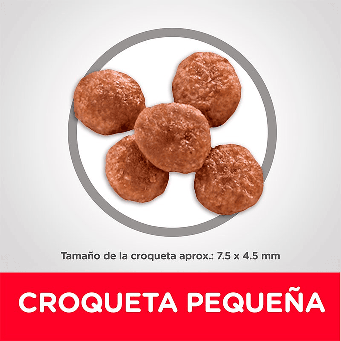 Alimento para Perros Adultos Senior 7+ Raza Pequeña Hills 2kg 4