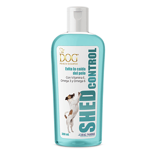 Shampoo para Perro Sir dog Control de Caída de pelo 390ml Shed Control