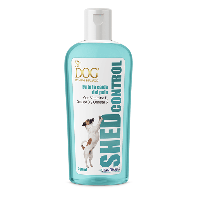 Shampoo para Perro Sir dog Control de Caída de pelo 390ml Shed Control 1