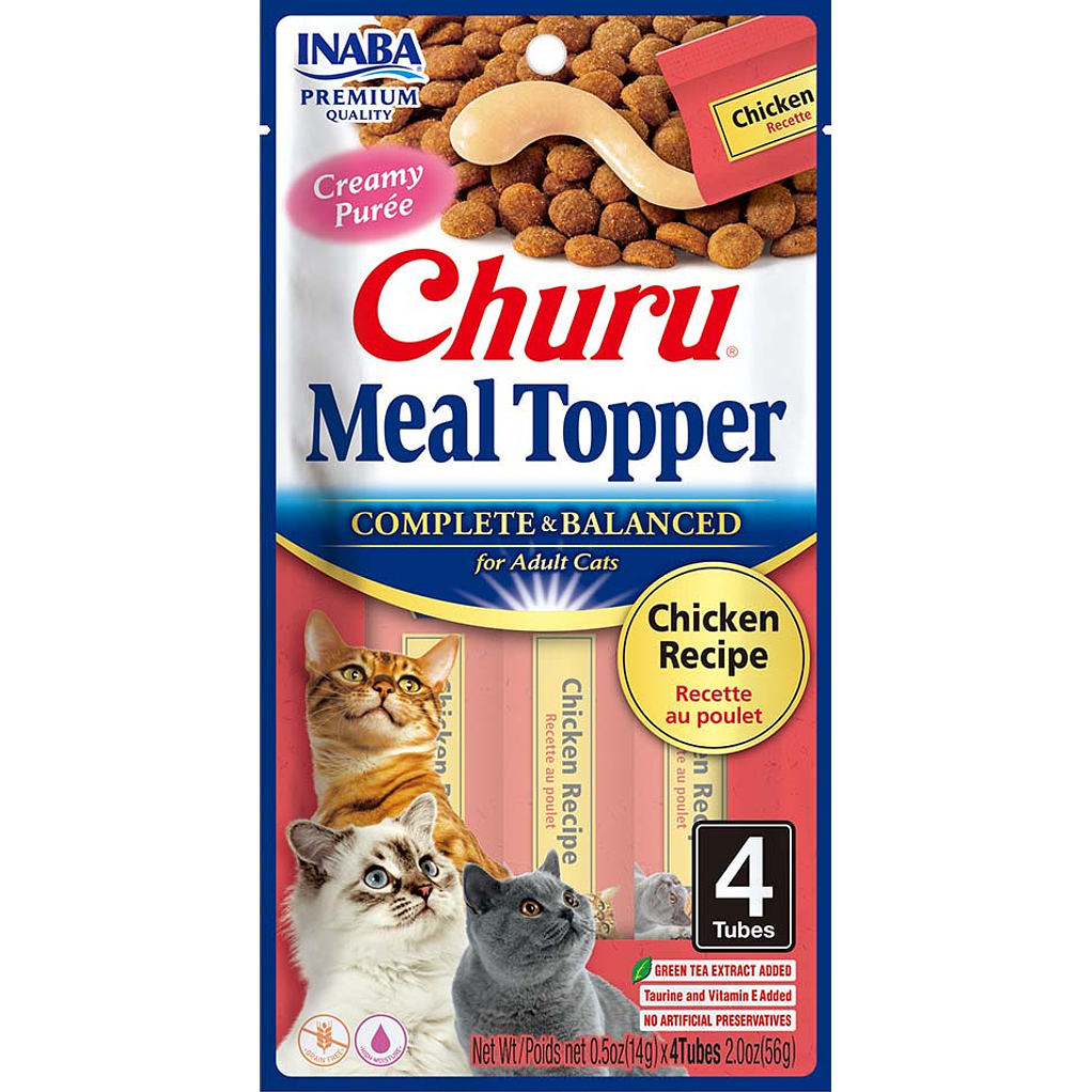 Churu para Gatos Meal Topper-Sabor Pollo 56gr 1