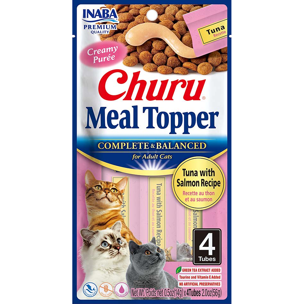 Churu para Gatos Meal Topper-Sabor atún y salmón 56gr 1