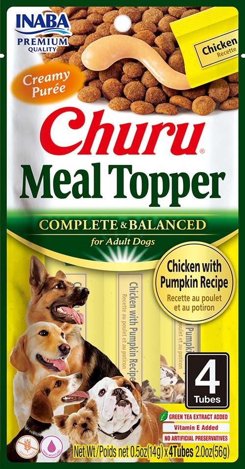Churu Meal Topper Dog Chicken Pumpkin 56 Gr