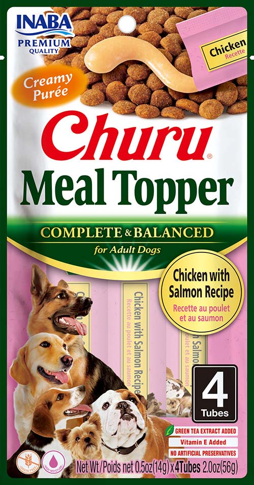 Churu Meal Topper Dog Chicken Salmon 56 Gr