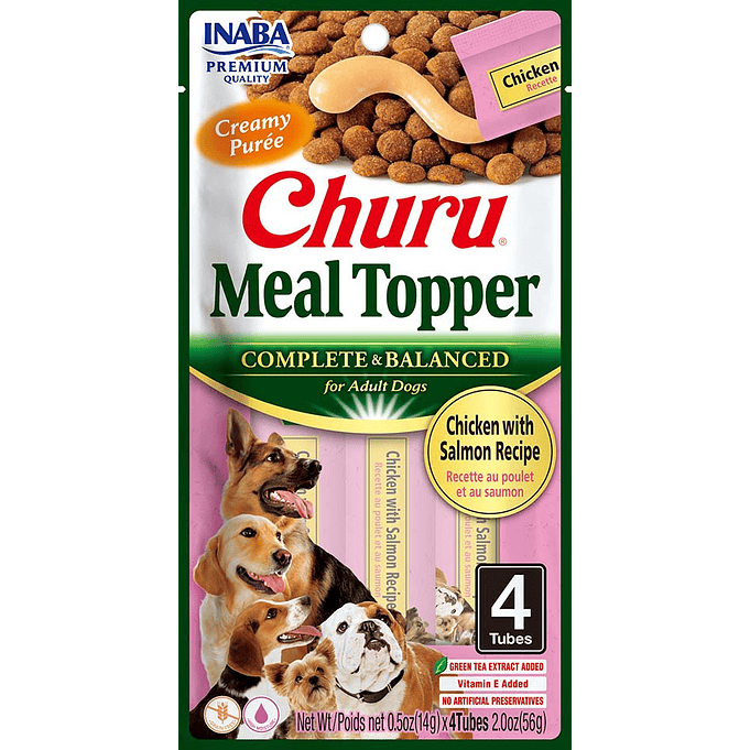 Churu Meal Topper para Perro - Pollo /salmón -56gr 1