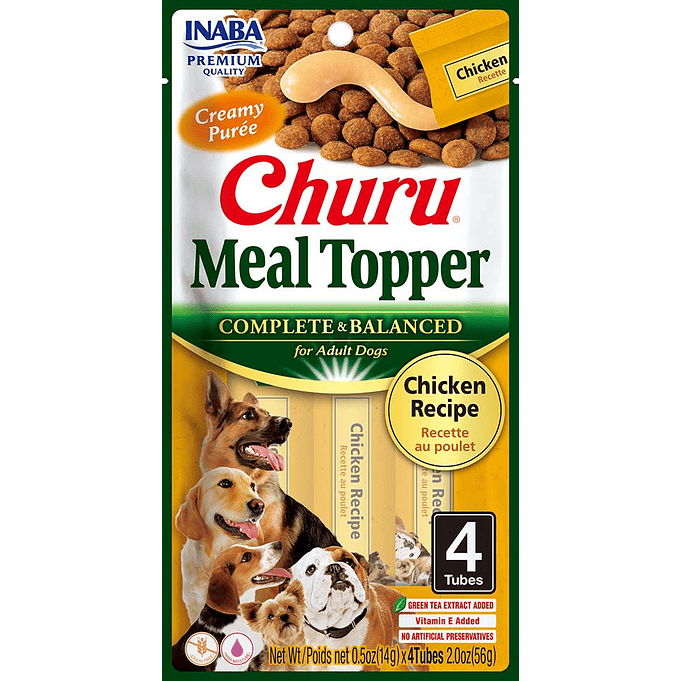 Churu Meal Topper para Perro -Sabor Pollo 56gr 1