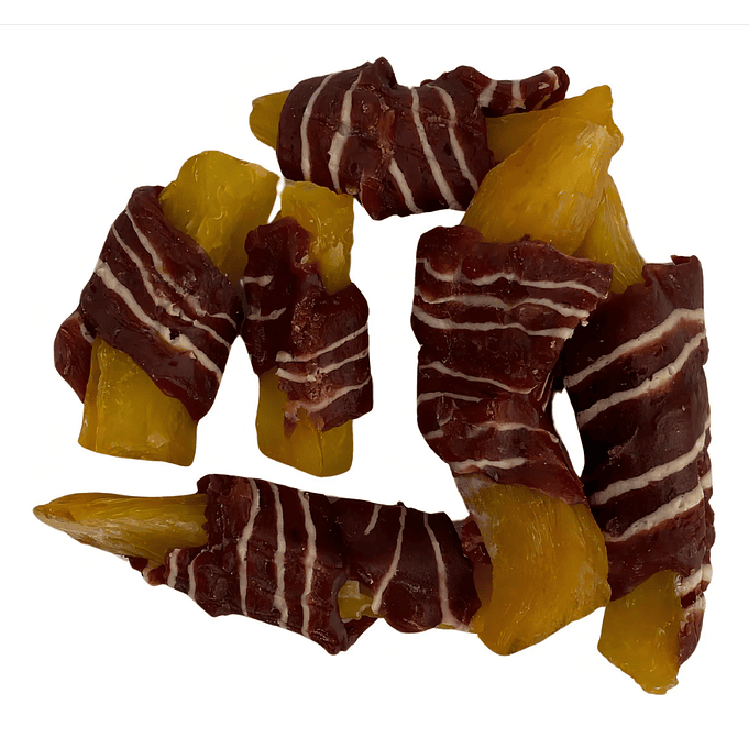 Snack para perro Papas Dulces Envuelta En Vacuno 100GR- Tasty Farm 2