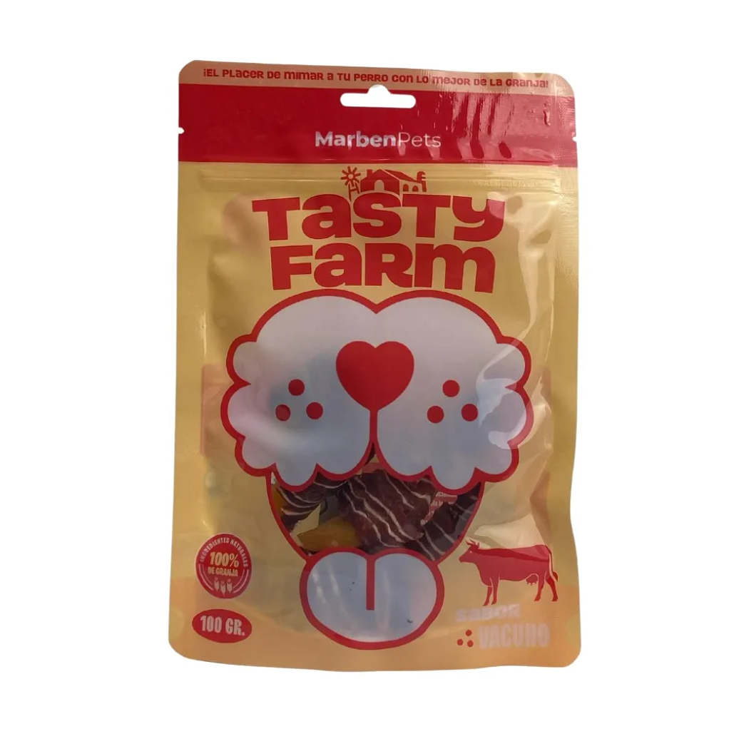 Snack para perro Papas Dulces Envuelta En Vacuno 100GR- Tasty Farm 3