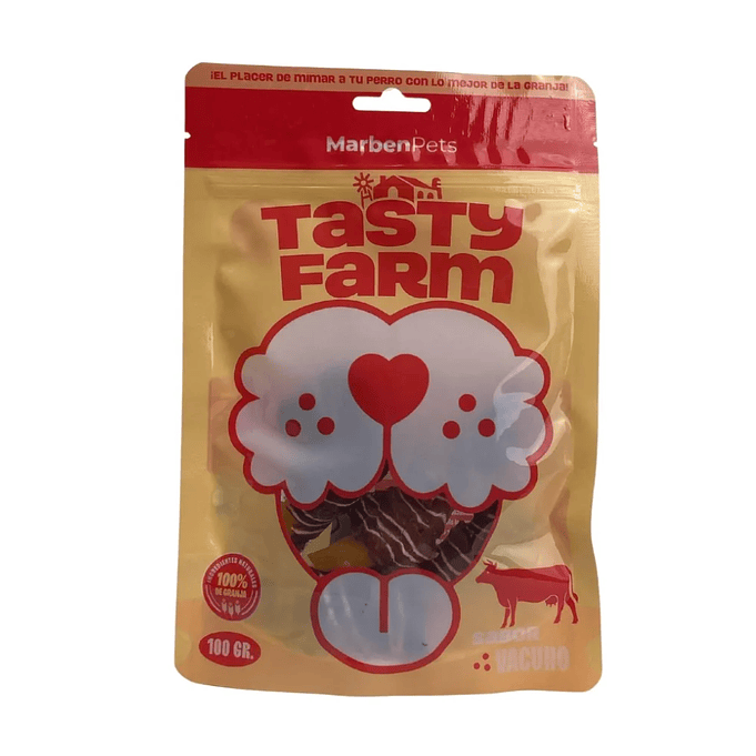 Snack para perro Papas Dulces Envuelta En Vacuno 100GR- Tasty Farm 3