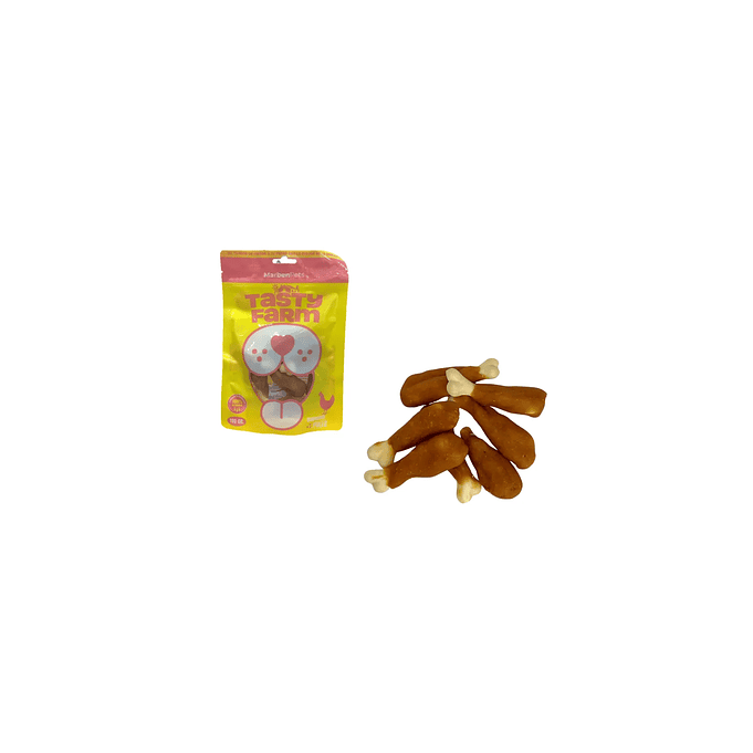Snack para perros- Trutitos de Pollo con hueso de calcio 100gr- Tasty Farm 2
