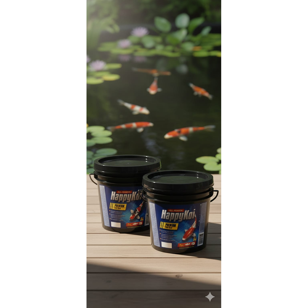 Alimento Para Peces Koi , Happy Koi 2mm, 2 Kilos 3