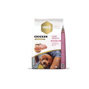 Alimento Para Perro Adulto Amity Pollo 14 Kg