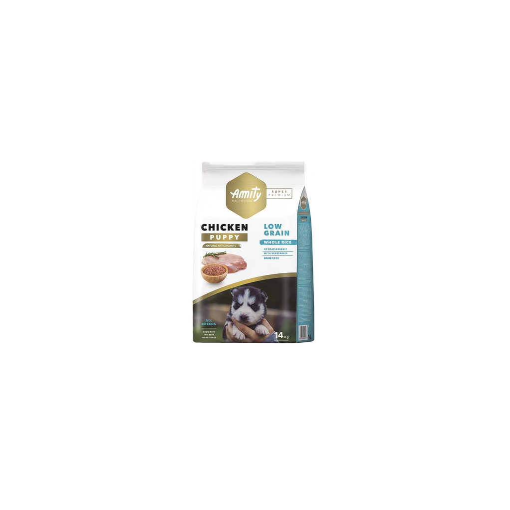 Alimento Para Cachorro Amity Pollo 14 Kg 1