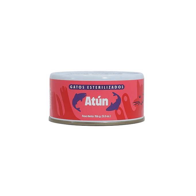 Alimento Húmedo para Gatos esterilizados de atun Sunipet 79gr 1