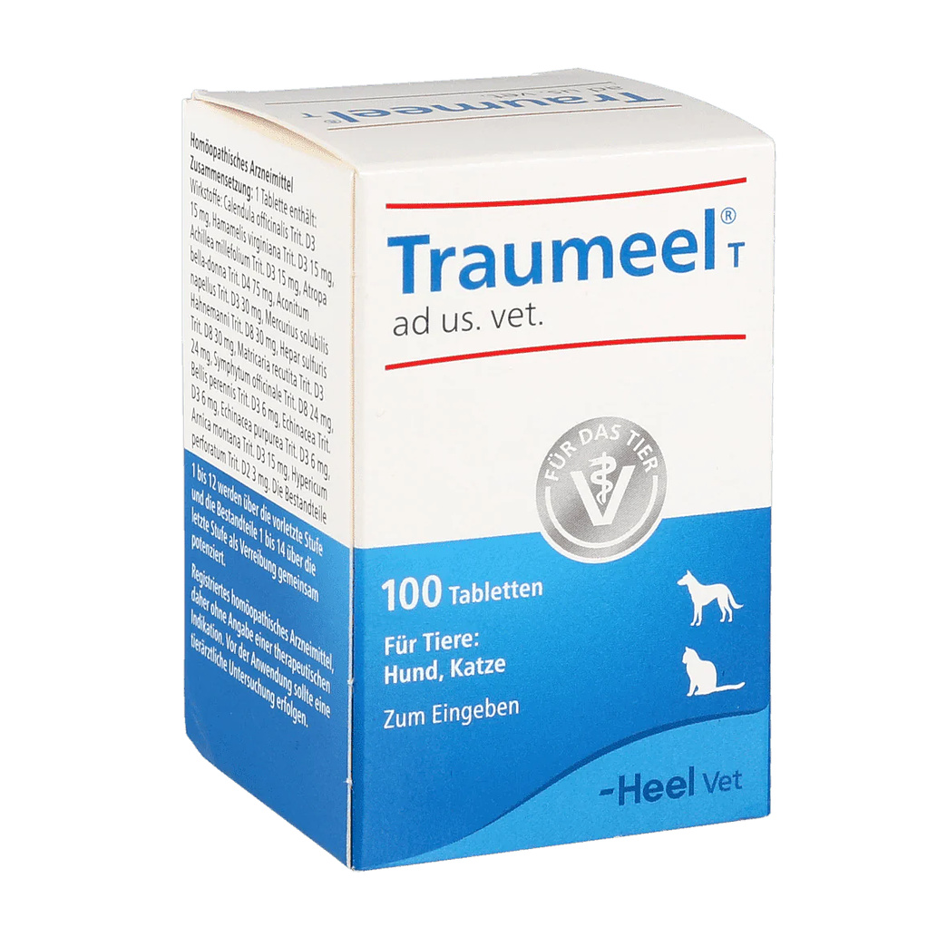 Traumeel 100 Tabletas - Perros Y Gatos 1