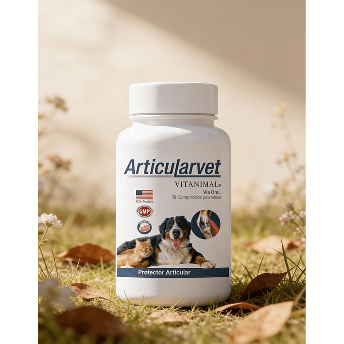 Articularvet Para Perro Gato Condroprotector 30comprimidos- Vitanimal 4