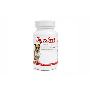 Digestivet Para Perros Y Gatos 30 Comprimidos - Vitanimal 