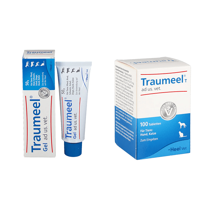 Traumeel 100comp Y Traumeel 50gr Crema Perros Y Gatos(pack) 1