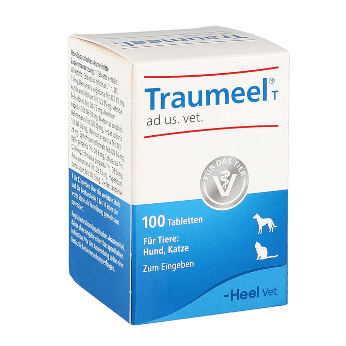 Traumeel 100comp Y Traumeel 50gr Crema Perros Y Gatos(pack) 3