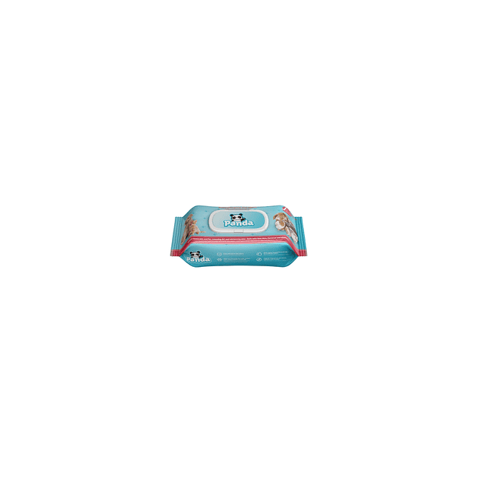 Toallitas Panda Hipoleargenica 100 unidades para perros y Gatos. 2