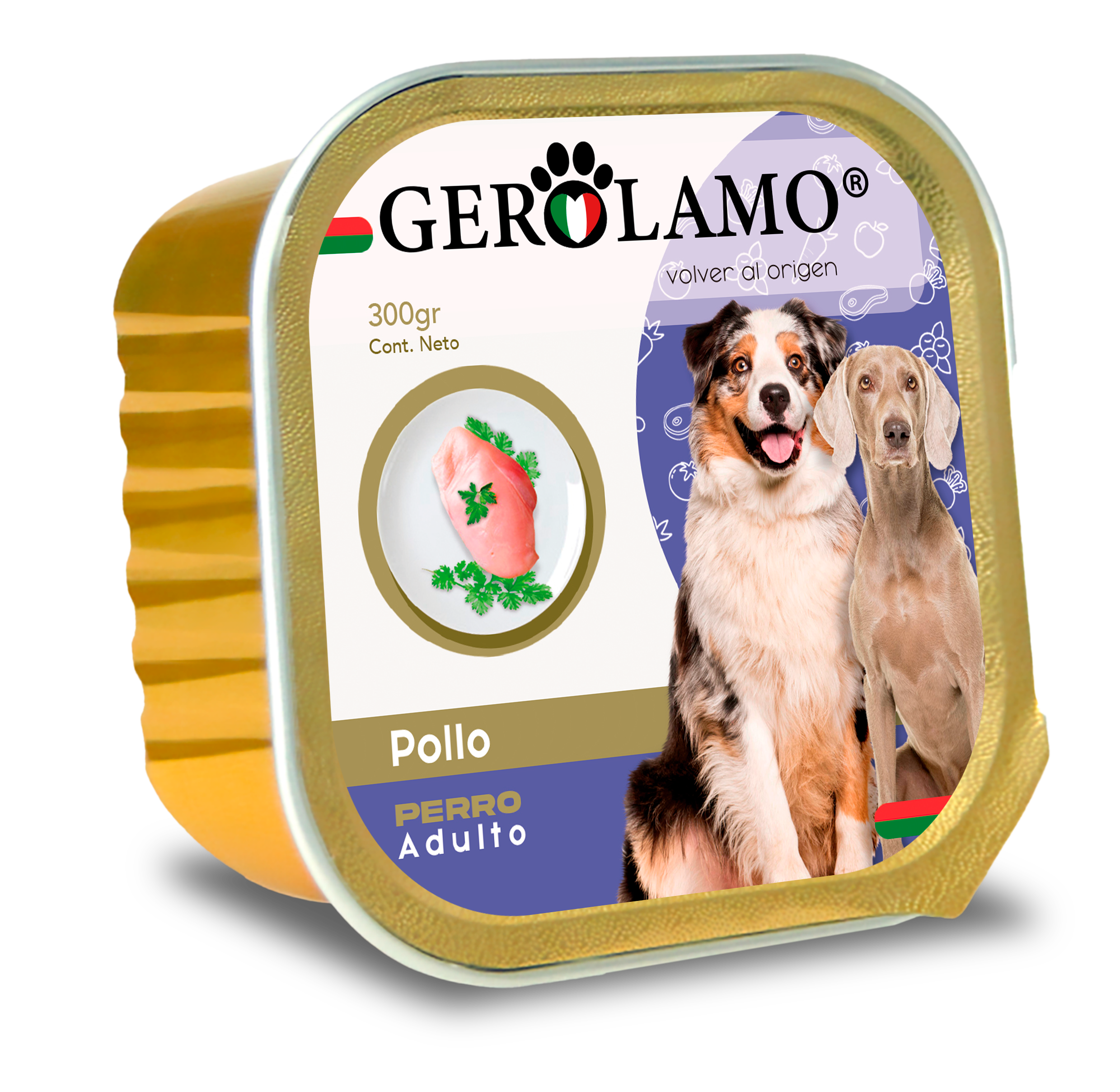 GEROLAMO PATÉ ADULTO POLLO
