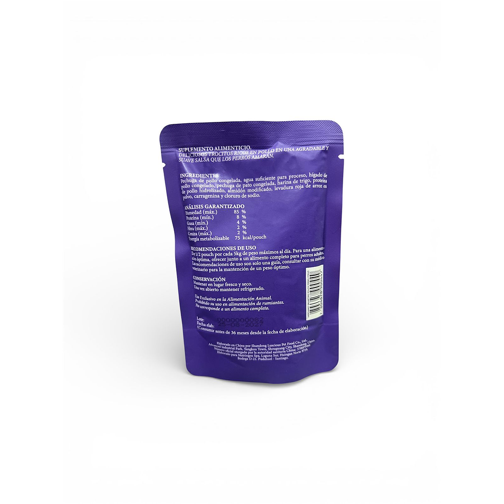 Alimento Húmedo Perro Adulto Trozos De Pollo 100gr-gerolamo 2