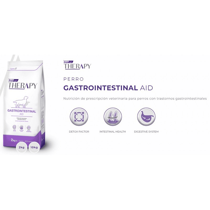 Alimento Gastrointestinal para perro 2kg-Vitalcan therapy  3