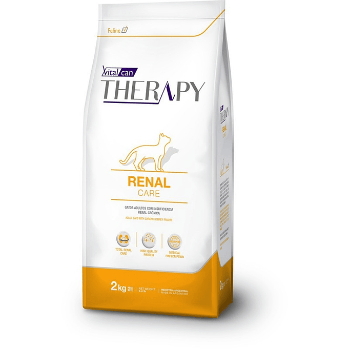 Alimento Renal para Gato 2kg Vitalcan therapy 1