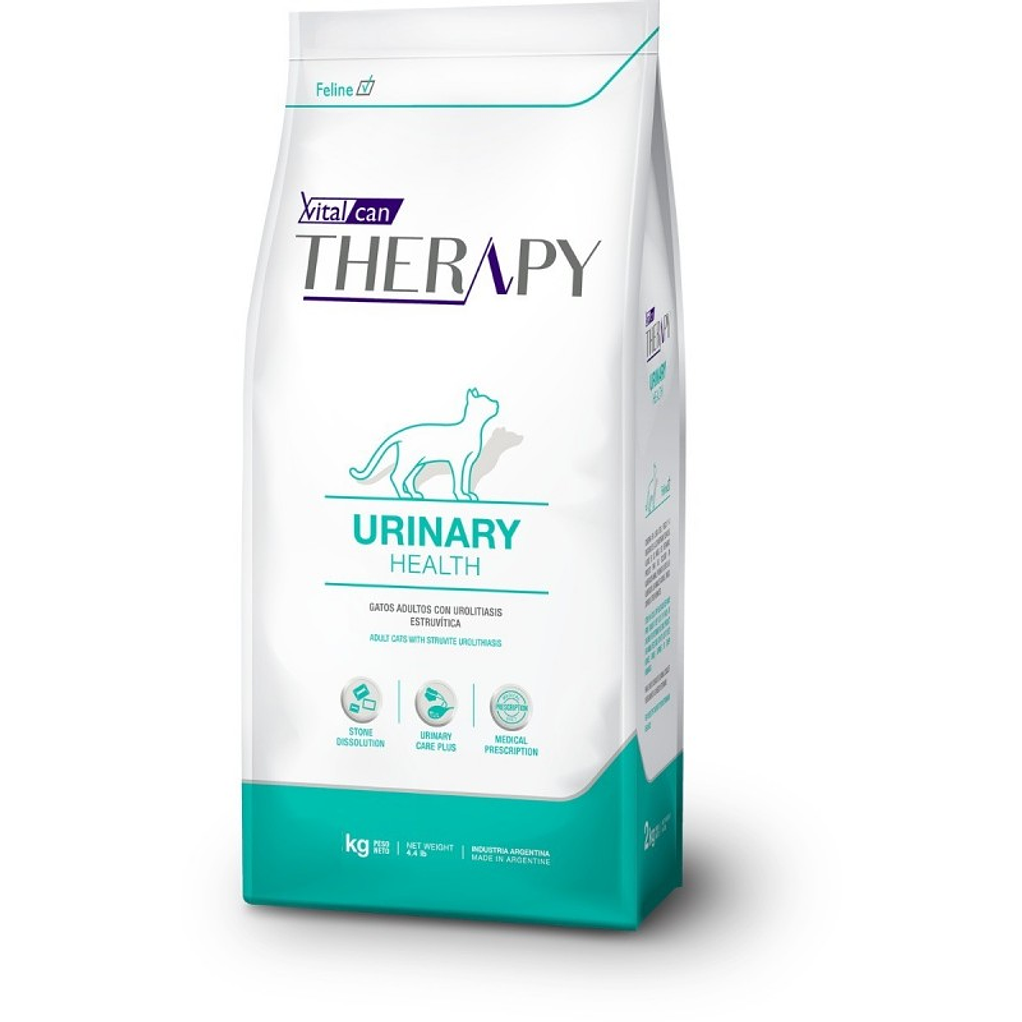 Alimento Urinary para Gato Vitalcan Therapy 2kg. 1