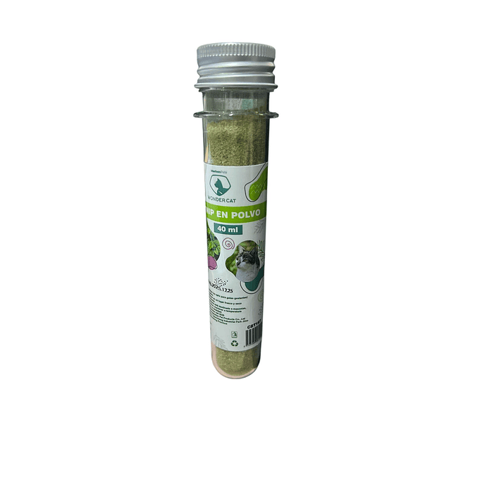 Hierba Gatera Catnip En Tubo 40ml Wonder Cat 1