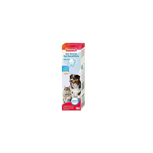 Gel Dental Para Perros y gatos  Sin Necesidad De Cepillos 100g Sabor Carne- Beaphar
