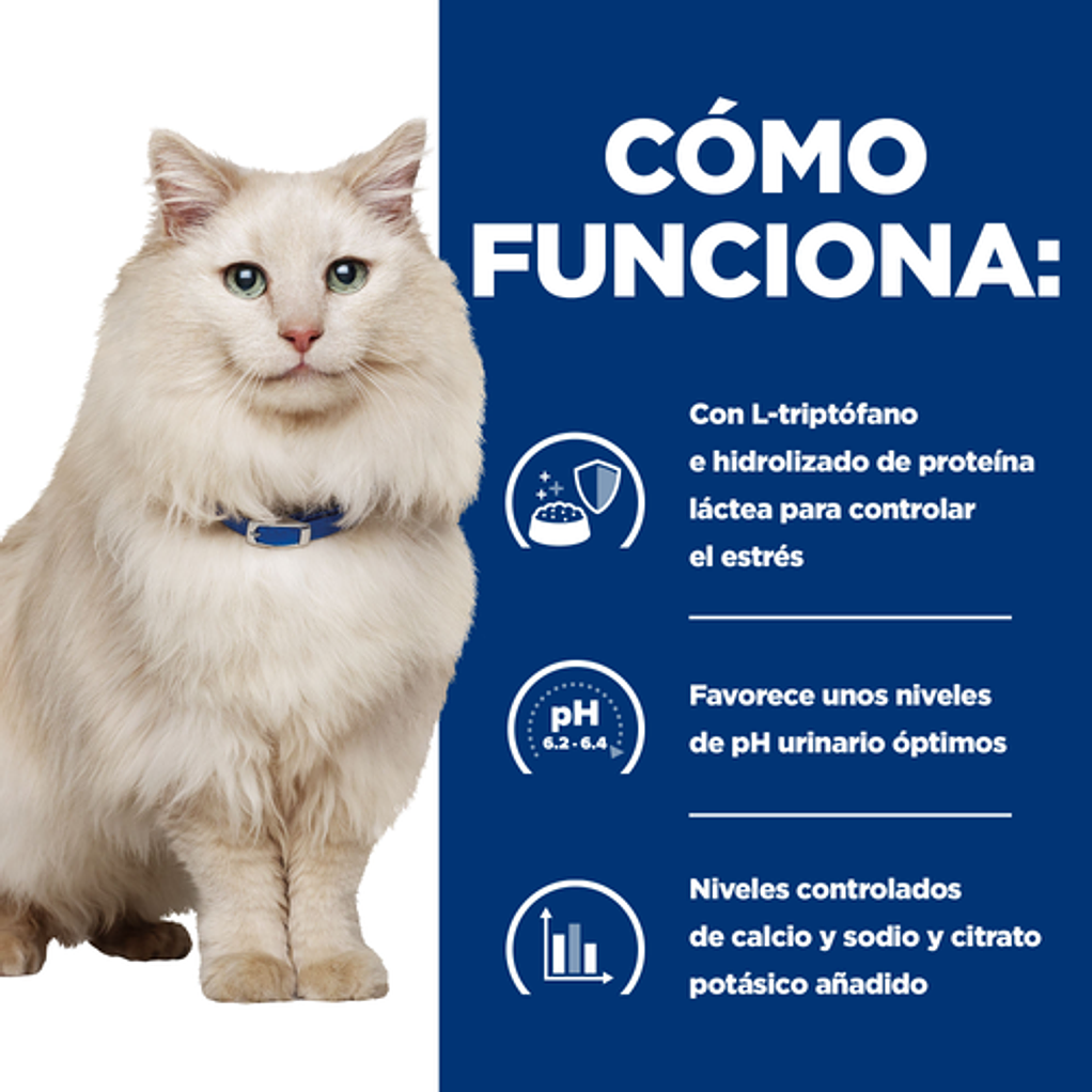 Alimento Hill´s para Gato c/d Multicare Stress 1.81kg 3