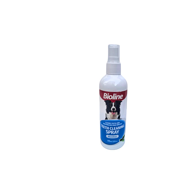 Higiene Dental Spray Bioline Bucal Para Perros 175ml 1