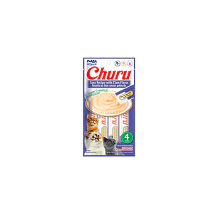 Churu para gato de Atún Y Almeja X4 Und-- Vencimiento Junio 2026