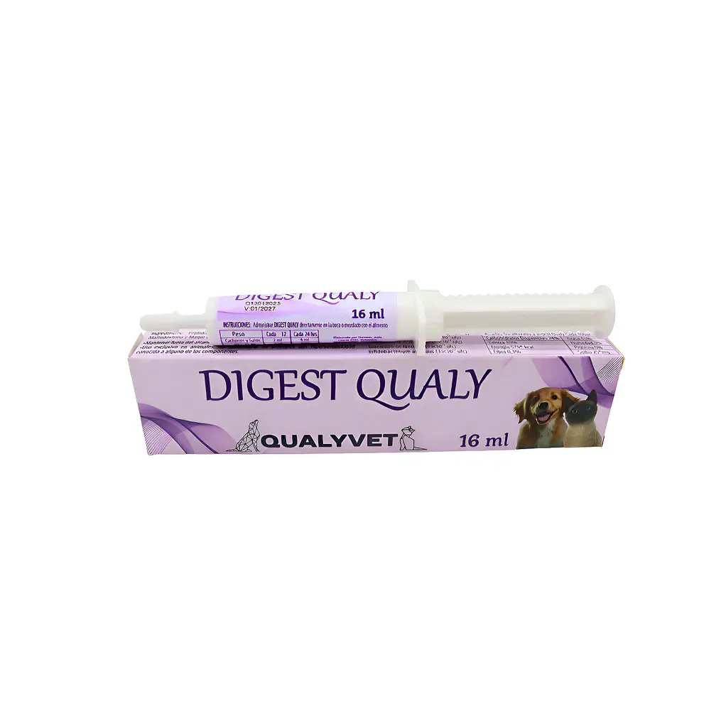 Digest Qualy Para Perros y Gatos Probiótico y Prebiótico 16ml 1