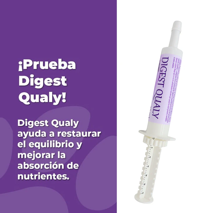 Digest Qualy Para Perros y Gatos Probiótico y Prebiótico 16ml 2