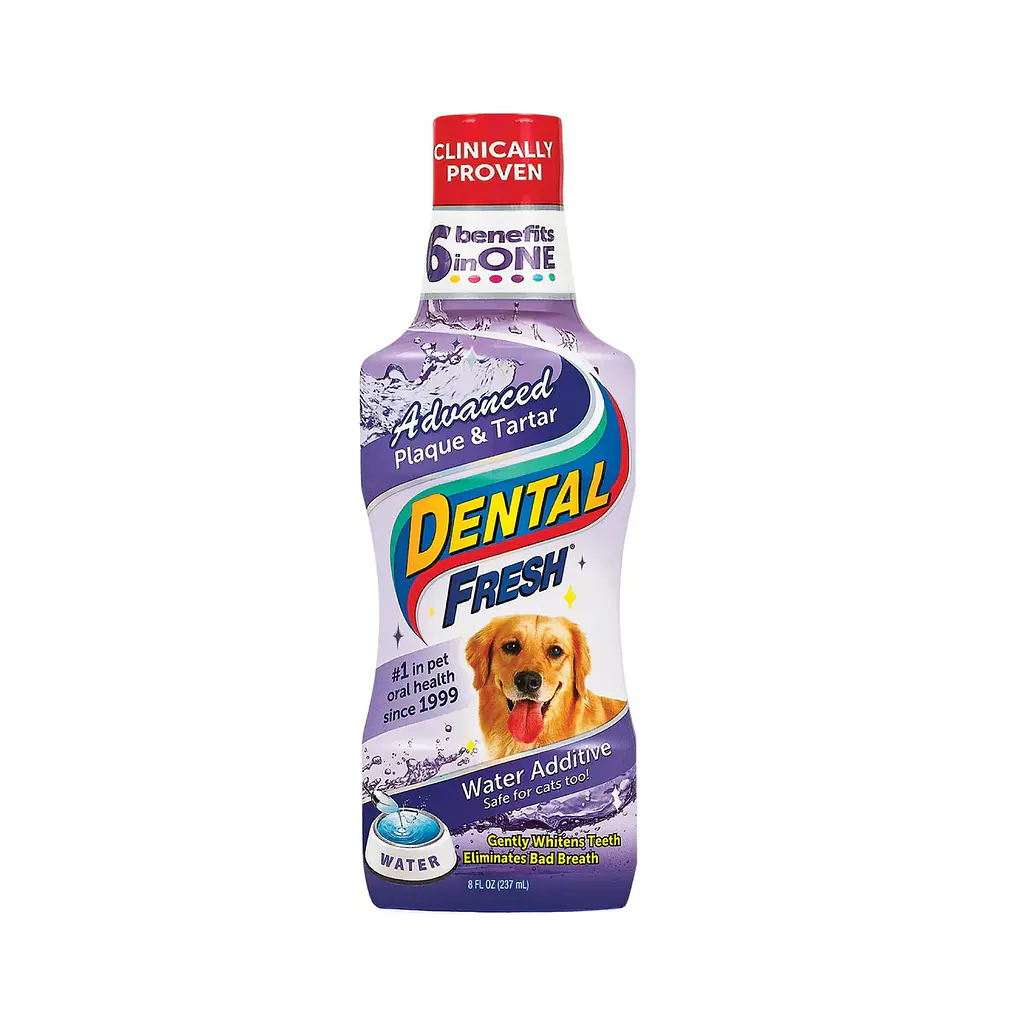 Dental Fresh Control Placa y Sarro Para Perros 237ml Higiene Bucal 1